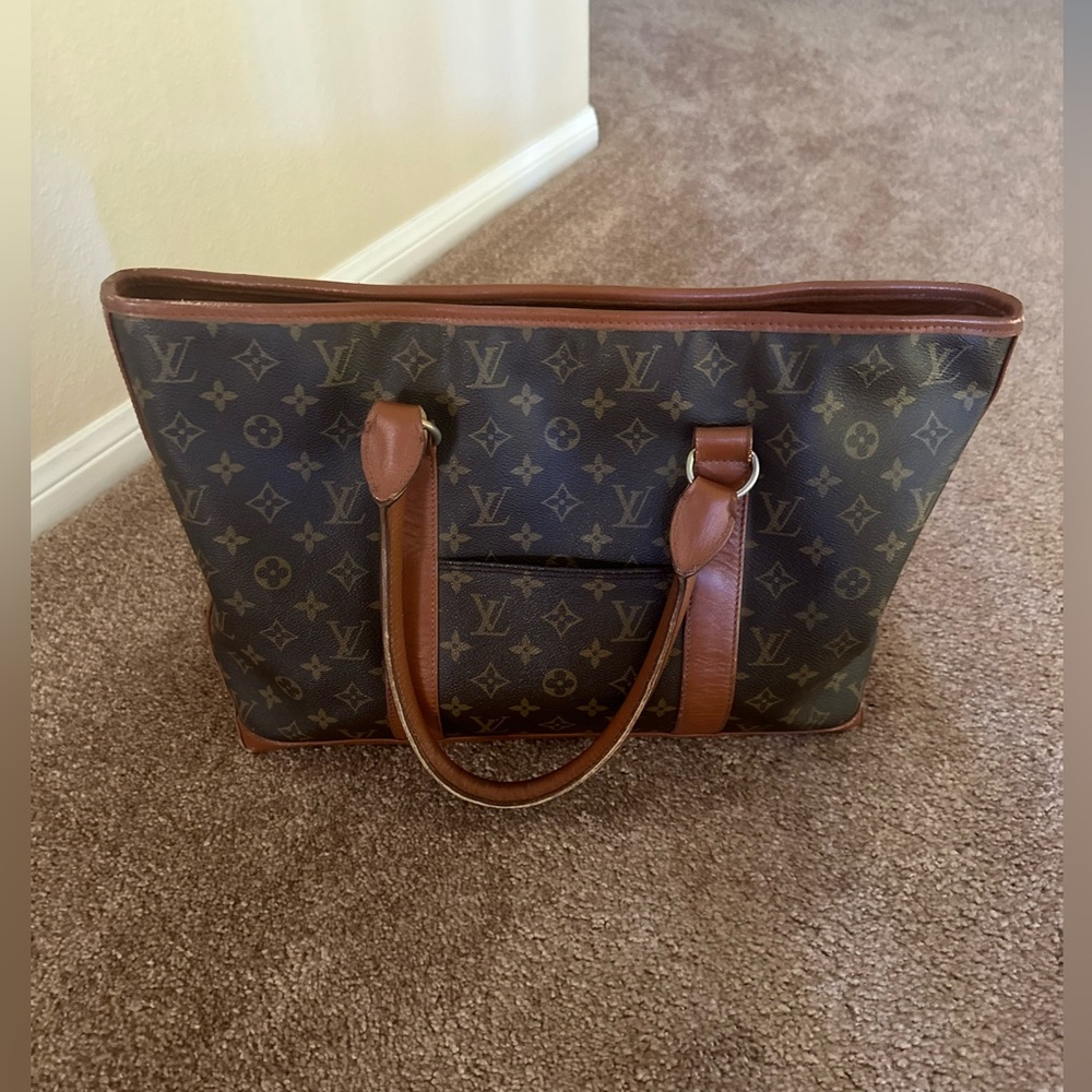 Vintage Louis Vuitton weekender bag